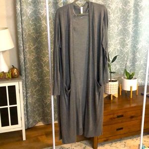 Stylus full length cardigan XL